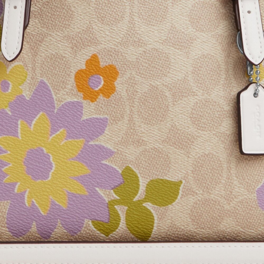 Coach Mollie Tote Bag 25 In Signature Canvas DISCOUNTED PRICED TO SALE AT COST - Picture 6 of 9